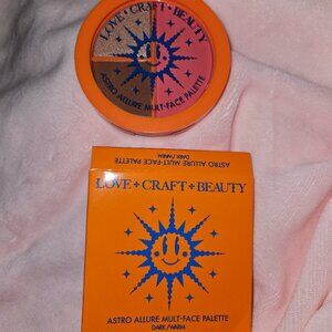 NIB Love Craft Beauty Astro Allure Mult-Face Palette (Dark/Warm)